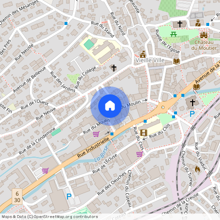 Rue du Moulin 20-22, Moutier