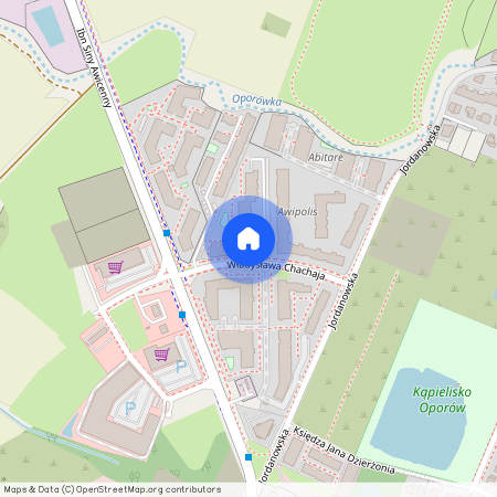 ul. Władysława Chachaja, Oporów, Fabryczna, Wrocław, dolnośląskie