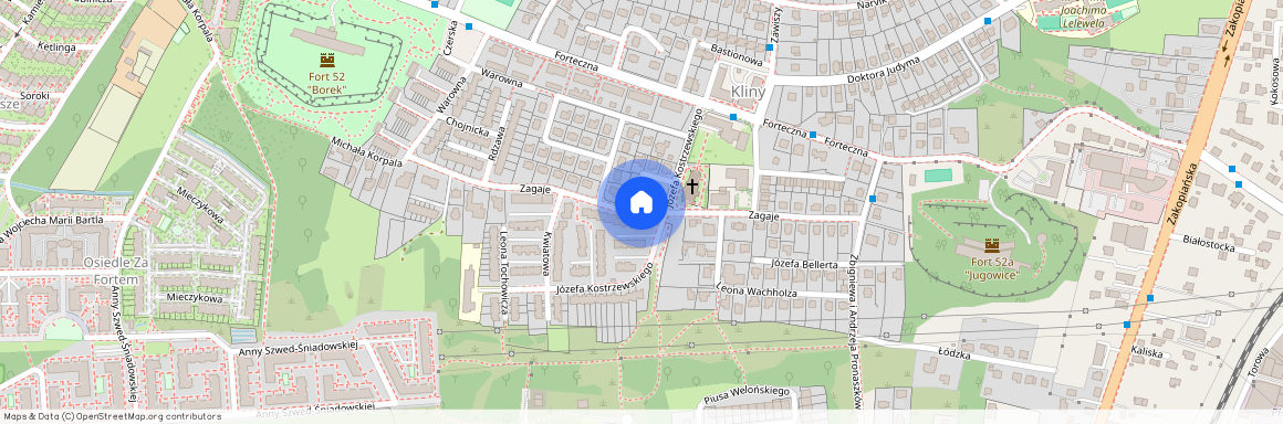 ul. Zagaje, Kliny, Swoszowice, Kraków, małopolskie