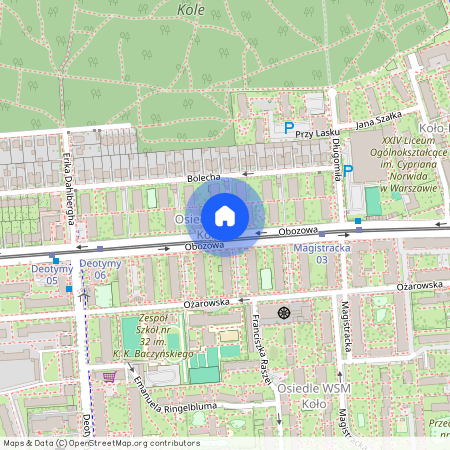 ul. Obozowa 70, Koło, Wola, Warszawa, mazowieckie