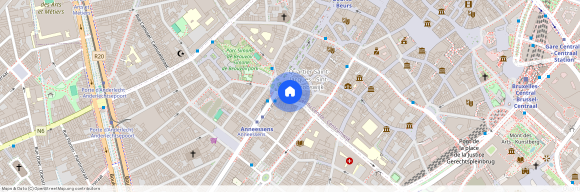 Place Fontainas, 16, 1000, Bruxelles