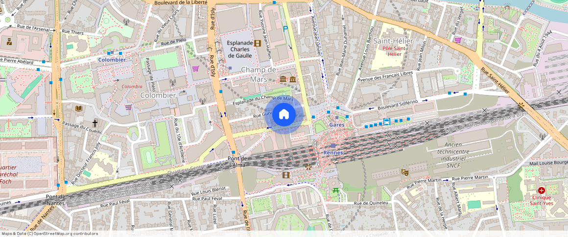 ** Boulevard de Beaumont, 35000, Rennes