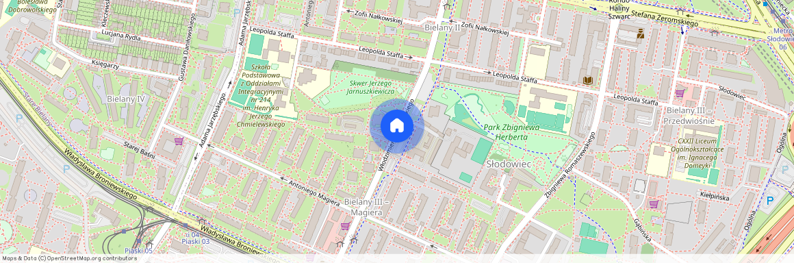 ul. Włodzimierza Perzyńskiego, Słodowiec, Bielany, Warszawa, mazowieckie