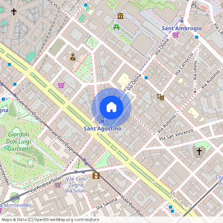 Piazza SantAgostino, Milan, Lombardy 20123