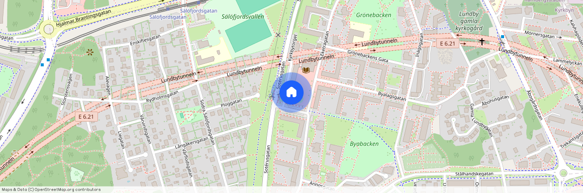 Bräcke, Göteborg, Västra Götaland, Kyrkbytorget 1