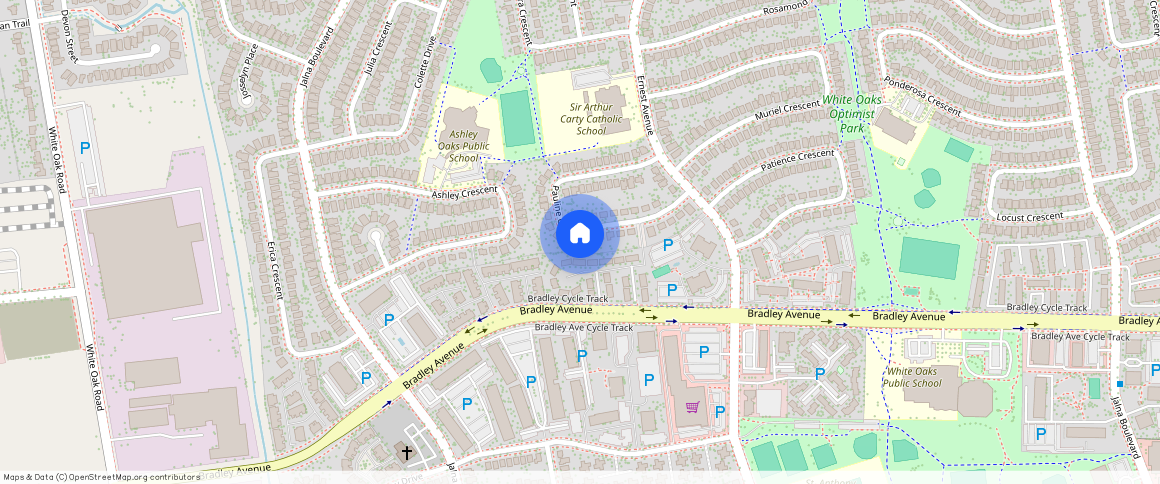 ** Pauline Crescent, London South