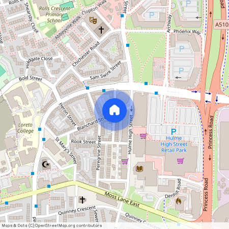 Boston Street, Hulme, Manchester, M15