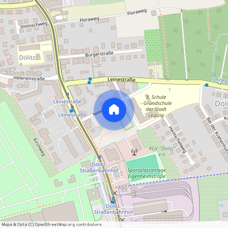 Newtonstraße, 04277, Newtonstraße    Leipzig