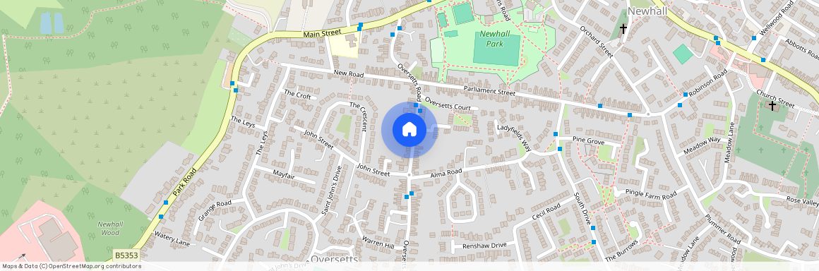 Oversetts Road, Newhall