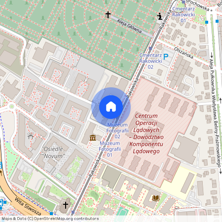 ul. Rakowicka, Przedmieście Warszawskie, Stare Miasto, Kraków, małopolskie