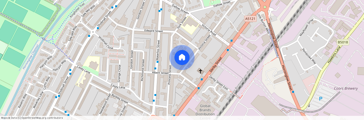 Vernon Terrace, Staffordshire, Burton upon Trent, DE14