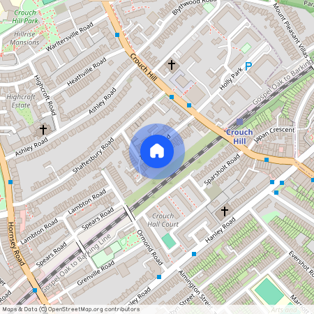 Trinder Road, Crouch Hill, London