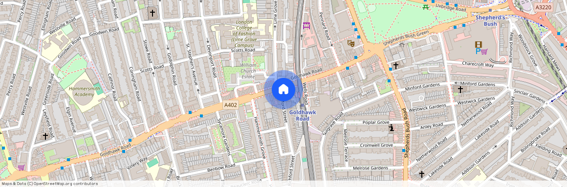 Goldhawk Road, W12 8EG, London