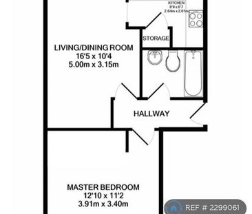 1 bedroom flat to rent - Photo 3