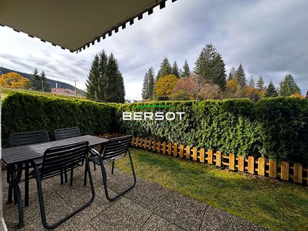 T2 meublé avec jardin - Métabief - Photo 3