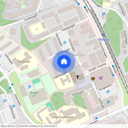 Fäbodvägen 19, Skogås