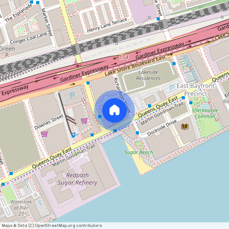 google map, Old Toronto, Old Toronto, Toronto, M5A 3Y5