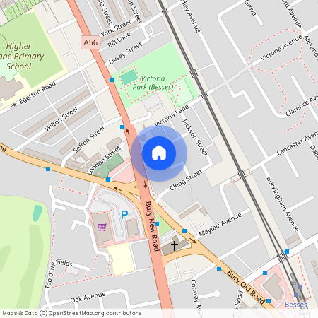 Victoria Square, Whitefield, M45