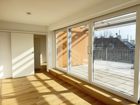Freifläche auf zwei Terrassen mit Schönbrunnblick und Blick auf Steinhofkirche: neu sanierte und klimatisierte 2-Zimmer-Wohnung! - Photo 4