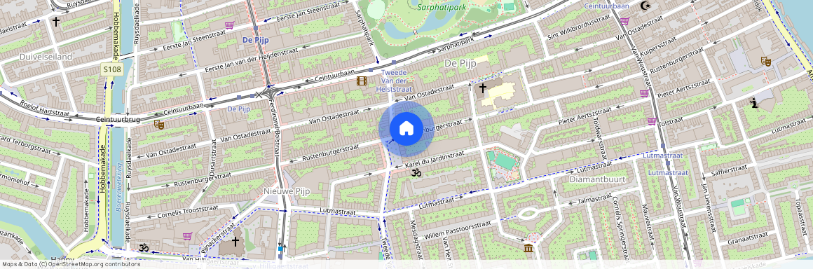 Nieuwe Pijp, 1073 GM, Rustenburgerstraat, Amsterdam