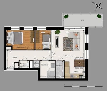 Noorwegenkade 634, Europakwartier W.-West, 1363DS, Almere - Foto 3