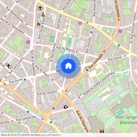 Rue Domer, Francja, Lyon