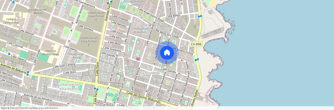 Zona los Frutales, Torrevieja