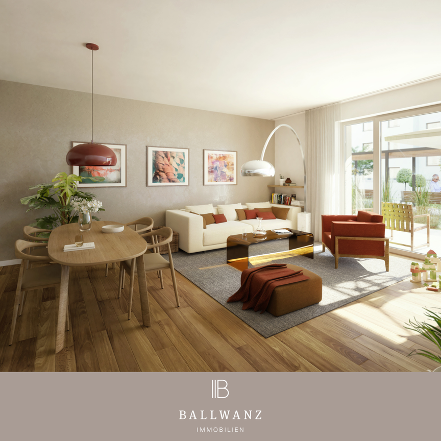 Erstmieter werden: 3-Zimmer-Wohnung im PARK TRIO STADTPLATZ - Photo 1