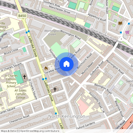 Faraday Road London W10, London, W10