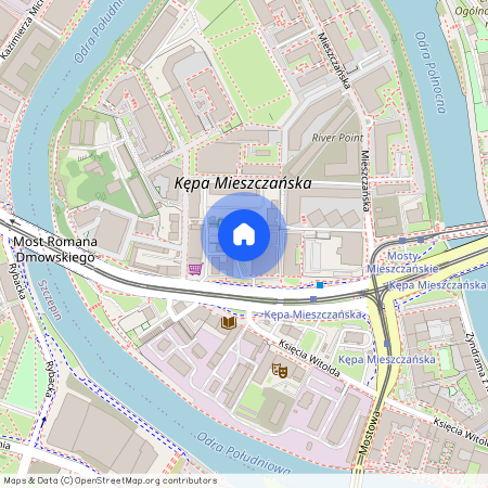 ul. Romana Dmowskiego, Nadodrze, Śródmieście, Wrocław, dolnośląskie