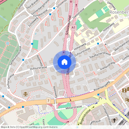 9000, St. Gallen, Dufourstrasse, 121