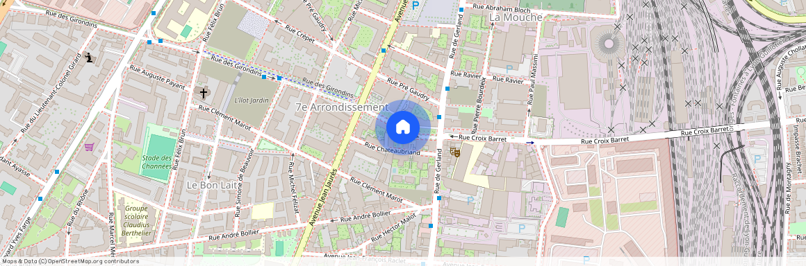 16 rue M. Madeleine Fourcade, 69007, Lyon