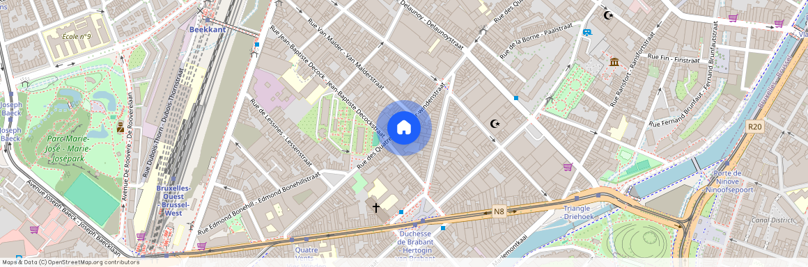 Rue Des Quatre-Vents - Vier-Windenstraat, 150, 1080, Molenbeek