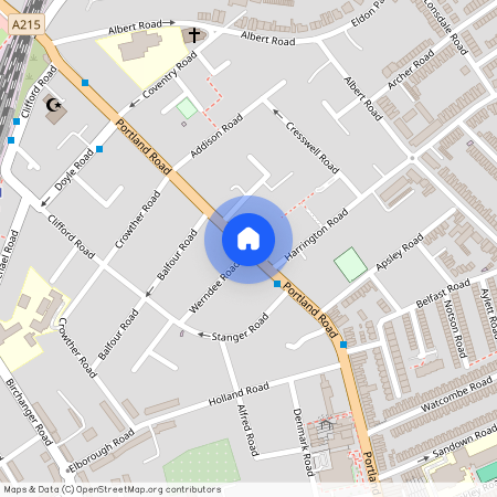 Portland Road, SE25, London