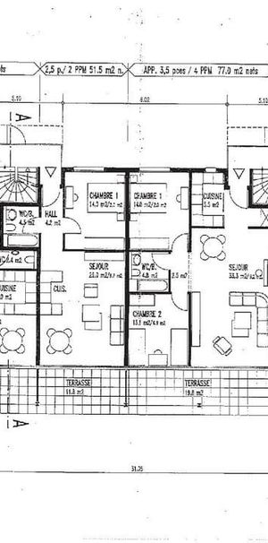 2.5 Zimmer, 51 m², EG - Photo 2