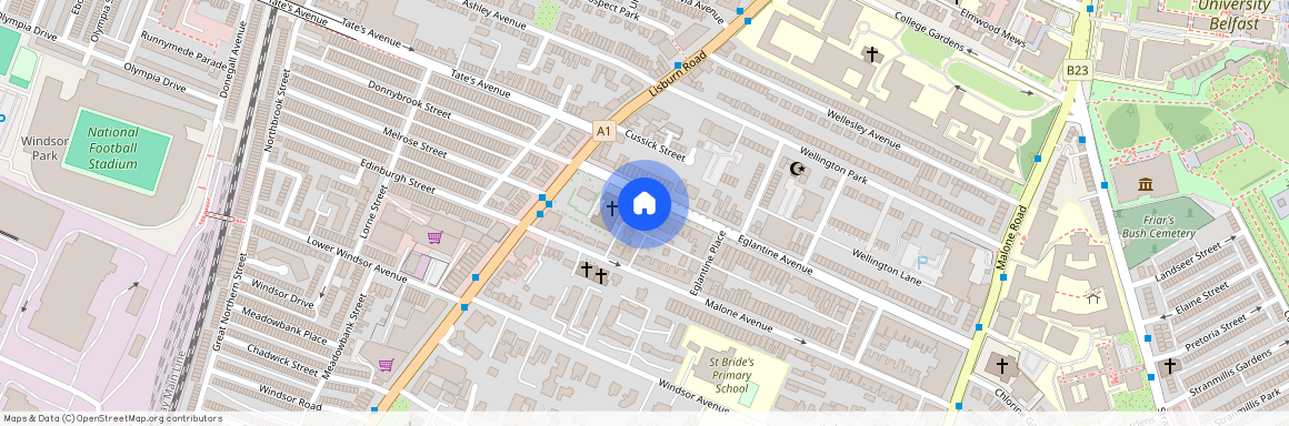 Room 8, 9 Eglantine Avenue, Belfast, BT9 6DW