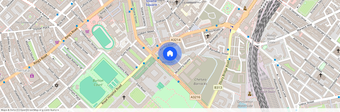 Whistler Square, Chelsea Barracks, Belgravia, London SW1W