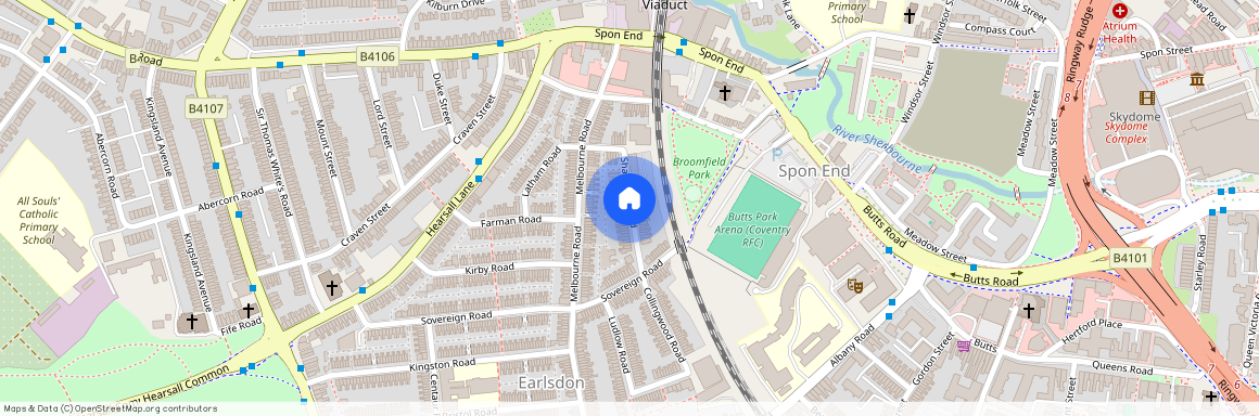 Shakleton Road, Coventry, CV5