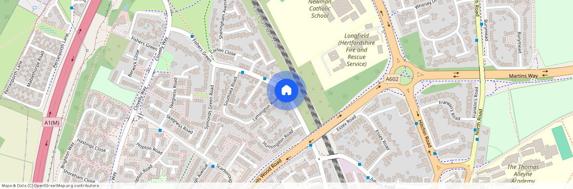 Fishers Green Road, Stevenage, SG1