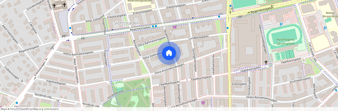 Rönneholm, Malmö, Skåne, Östra Stallmästaregatan 2 B