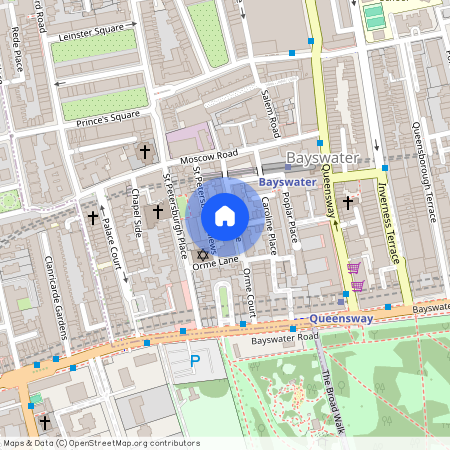 36-25, Bark Pl, London, W2