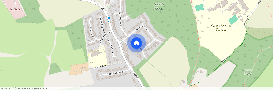 Friars Gardens, High Wycombe HP14