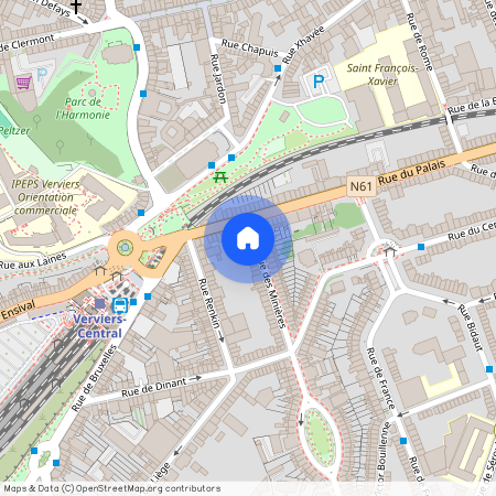 Rue des Minières, 10-12, 1, 4800, Verviers