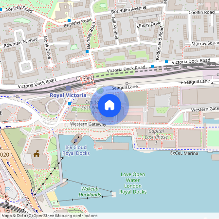 Westgate Apartments, 18 Western Gateway, Royal Victoria Docks, Excel, London, E16 1BN