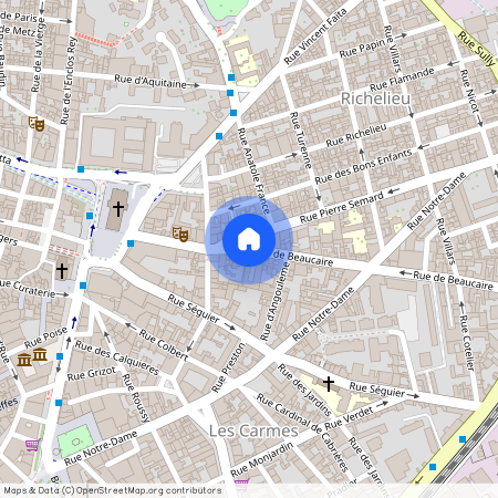 Rue de Beaucaire/PLan Vacher, 30000, Nimes