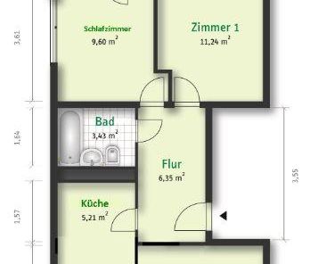 Familienfreundliche 4-Zimmerwohnung in Halle-Neustadt - Photo 5