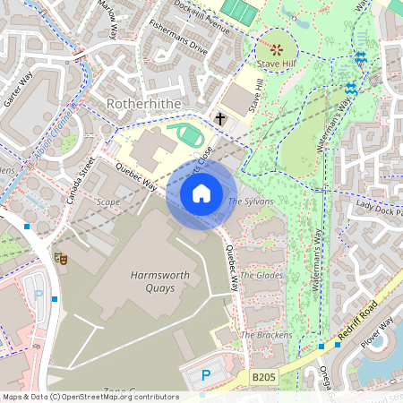 56 Claremont House, 28 Quebec Way, London SE16
