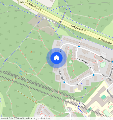 Hauptvägen **, Hökarängen