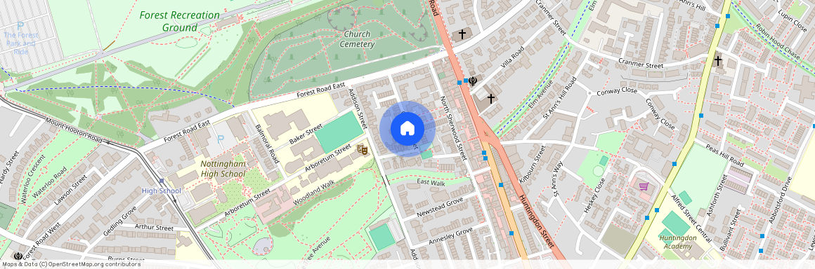 Colville Street, Arboretum, NG1