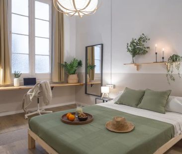 Room in a shared 8-bedroom apartment for rent in la Dreta de l'Eixample, perfect for professionals and students - Photo 4
